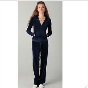 SOLD AS A SET!  Size S Juicy Couture navy jumpsuit